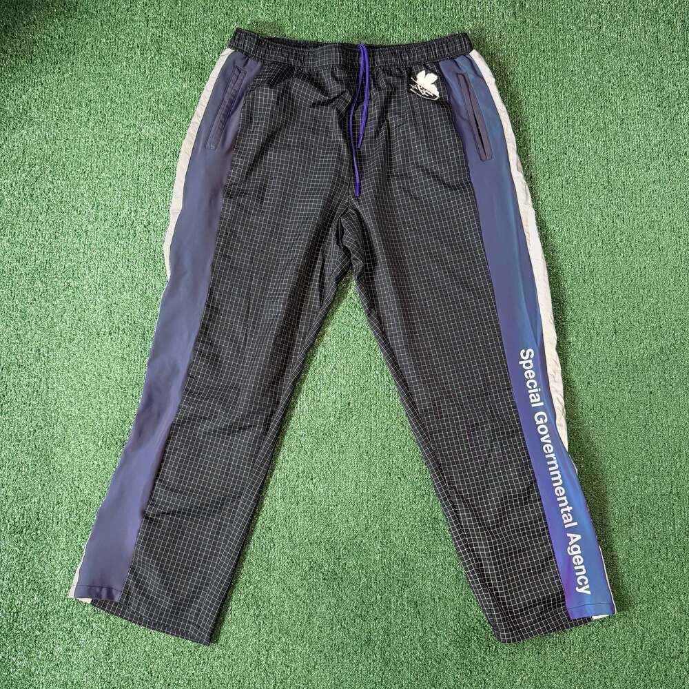 Evangelion - NERV Iridescent Reflective Joggers - Exclusive crunchyroll anime